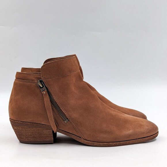 Sam Edelman Women Packer Brown Suede Western Zip Boots size 7.5 - Picture 9 of 10